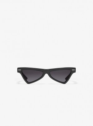 Lentes de Sol Michael Kors Maddox Sunglasses Mujer Negras | 2943-FXMHB