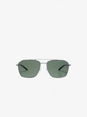 Lentes de Sol Michael Kors Matterhorn Sunglasses Hombre Forest | 2746-DLCJE