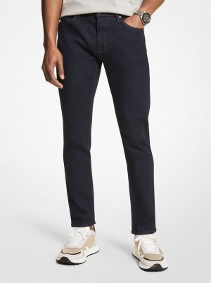 Pantalon Michael Kors Slim-Fit Stretch-Denim Jeans Hombre Azules | 8539-LKDRM