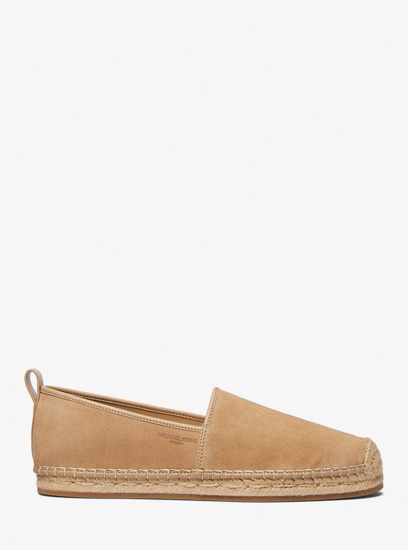 Alpargata Michael Kors Owen Suede Espadrille Hombre Marrones | 4876-TXPUG