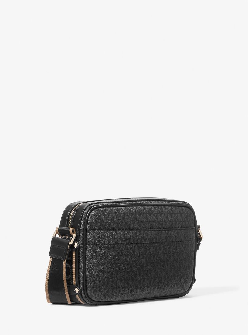 Bolsa Cruzada Michael Kors Maeve Large Logo Crossbody Bag Mujer Negras | 7521-JNZDG