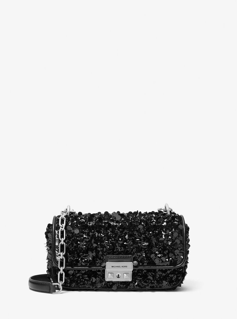 Bolsa De Hombro Michael Kors Limited-Edition Tribeca Small Hand-Embellished Shoulder Bag Mujer Negras | 7801-HJKSM