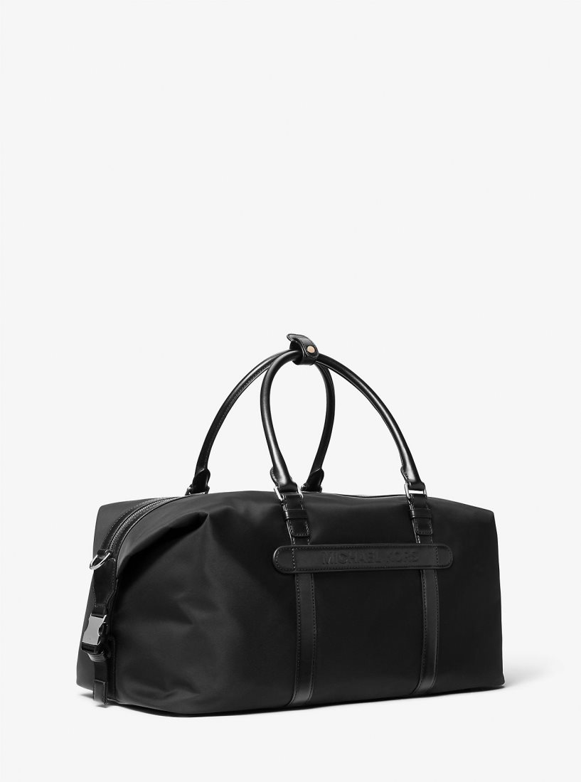 Bolsa Duffle Michael Kors Brooklyn Recycled Nylon Duffel Bag Hombre Negras | 9184-EKROX