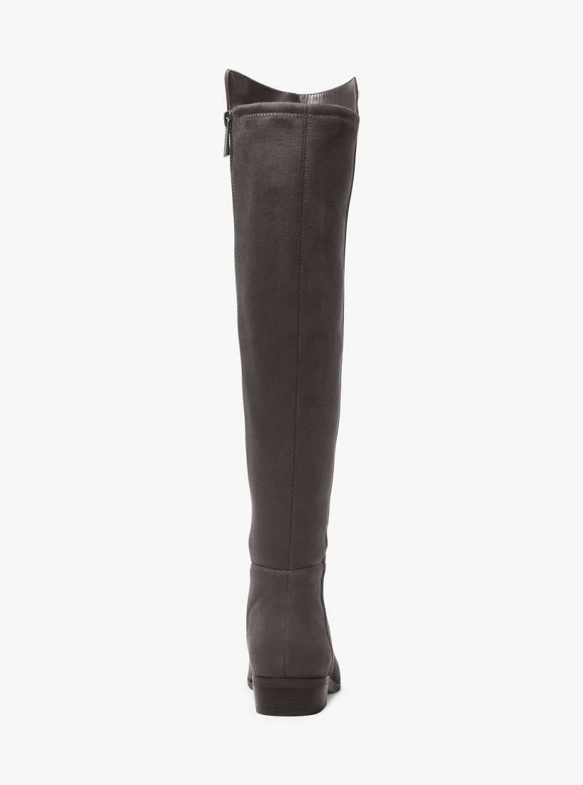 Botas Michael Kors Bromley Stretch Boot Mujer Gris | 0538-ZXBEG