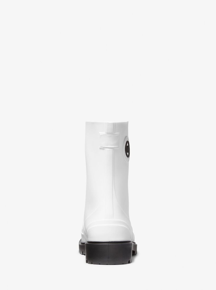 Botas Michael Kors Montaigne PVC Rain Boot Mujer Blancas | 8624-JSRNL