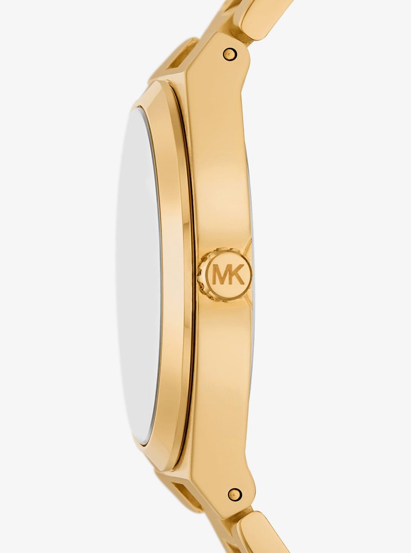 Gold-tone Michael Kors Lennox Gold-Tone Watch Mujer Doradas | 0976-LDAVE