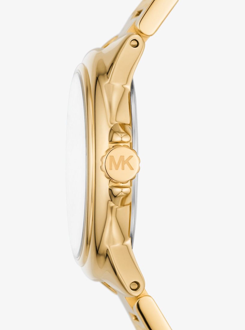 Gold-tone Michael Kors Mini Camille Gold-Tone Watch Mujer Doradas | 1743-BSCYV