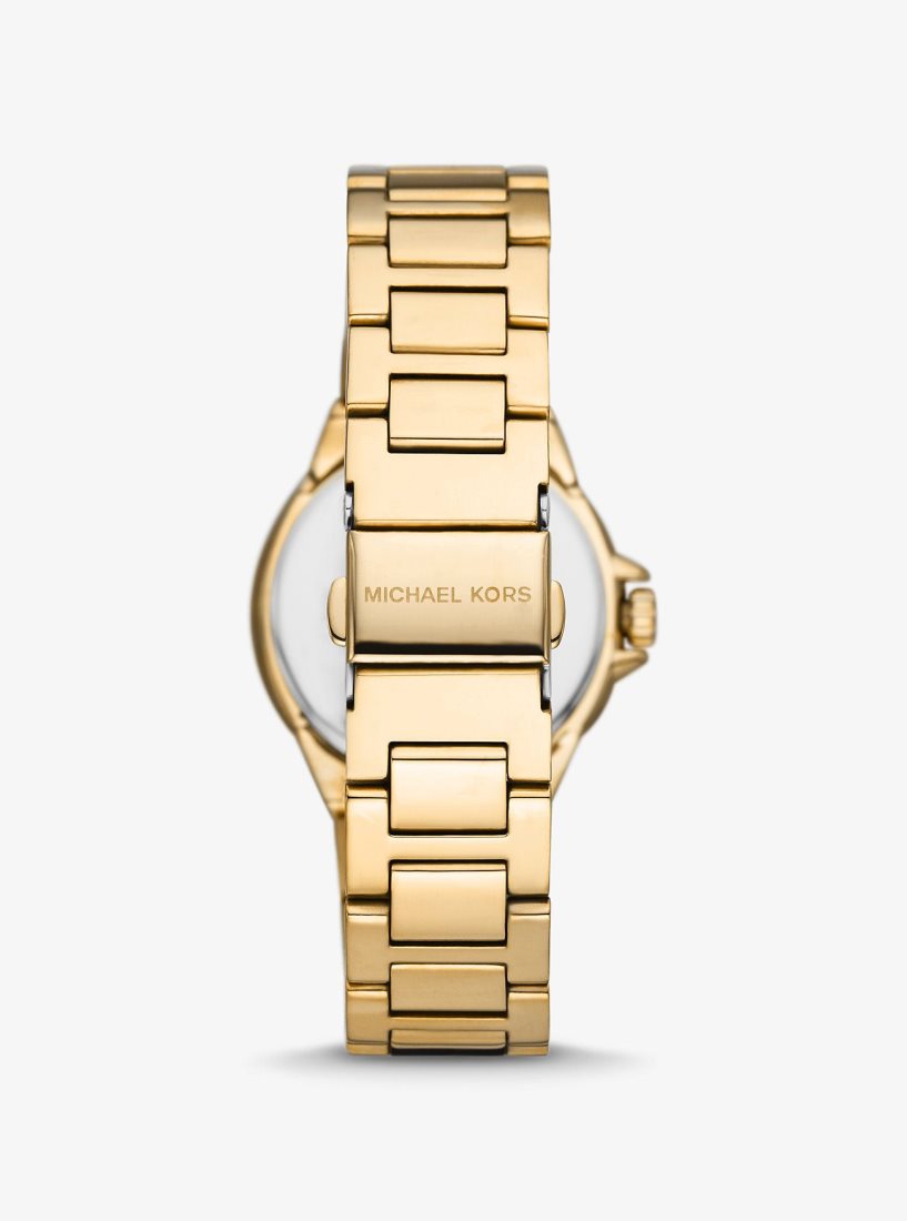 Gold-tone Michael Kors Mini Camille Gold-Tone Watch Mujer Doradas | 1743-BSCYV