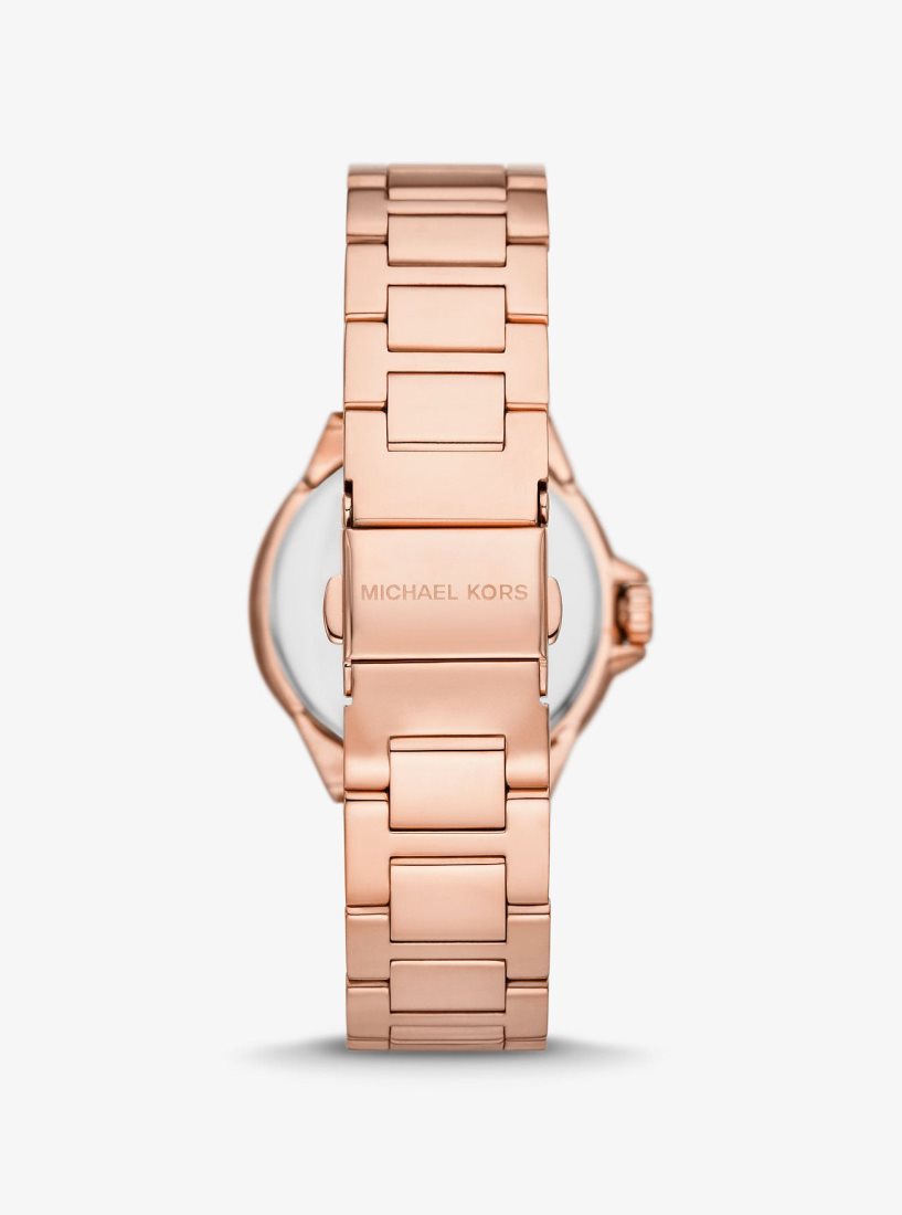 Gold-tone Michael Kors Mini Camille Rose Gold-Tone Watch Mujer Rosas Doradas | 9543-PZAIL