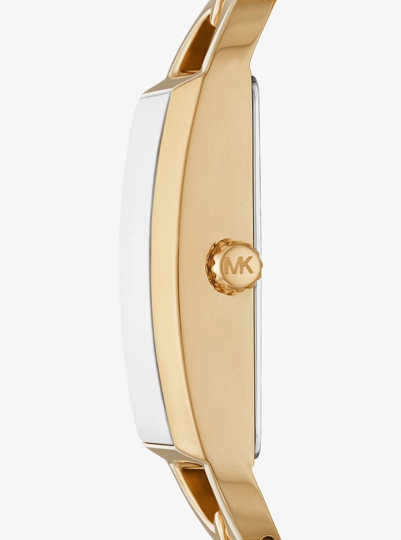 Gold-tone Michael Kors Mini Empire Gold-Tone Watch Mujer Doradas | 5862-CZKTM