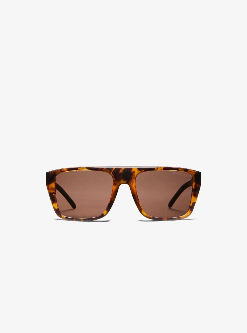 Lentes de Sol Michael Kors Byron Sunglasses Mujer Tortoise | 9603-XFMTJ