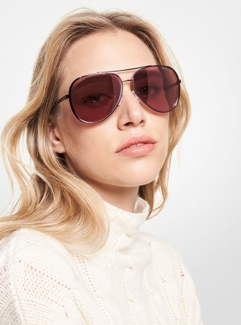 Lentes de Sol Michael Kors Chelsea Bright Sunglasses Mujer Marrones Oscuro | 0291-XYHCJ