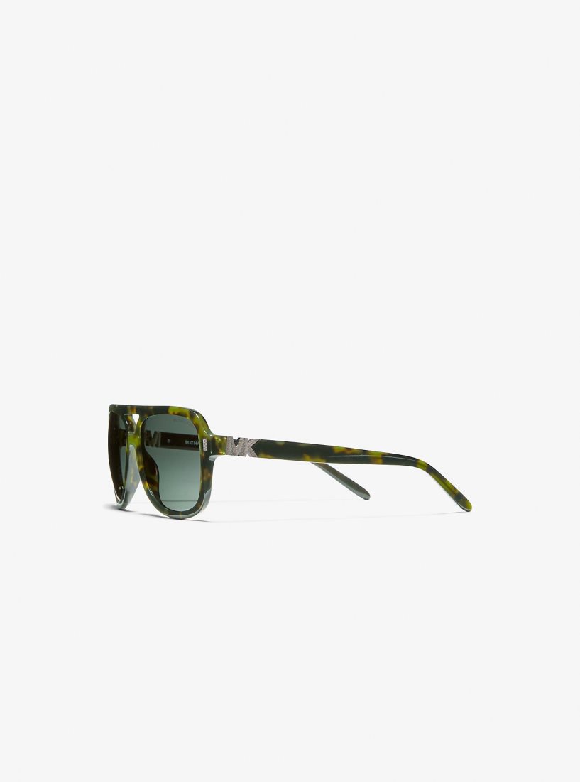 Lentes de Sol Michael Kors Durango Sunglasses Mujer Verde | 3129-STKIQ