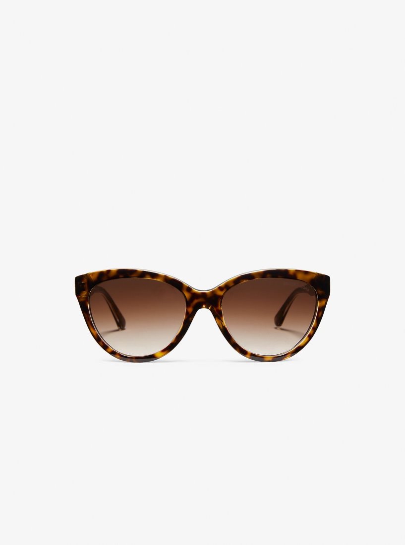 Lentes de Sol Michael Kors Makena Sunglasses Mujer Tortoise | 8763-ZAESL