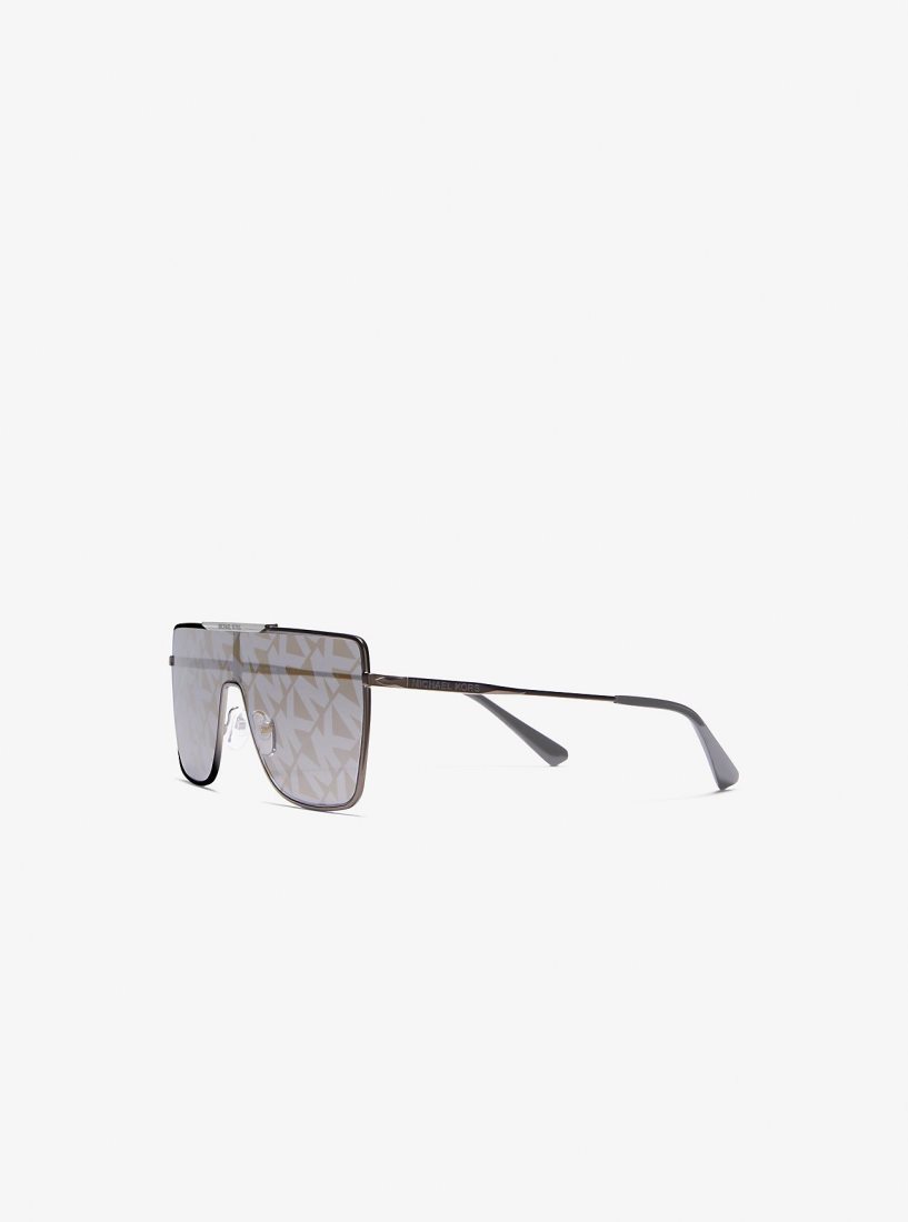 Lentes de Sol Michael Kors Snowmass Sunglasses Mujer Gris | 4708-MEWGV