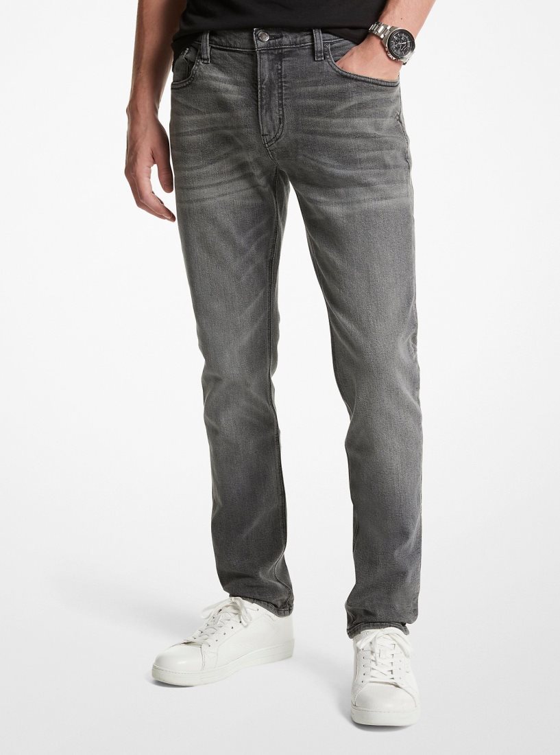 Pantalon Michael Kors Parker Stretch-Denim Jeans Hombre Stratford | 4062-NJADL