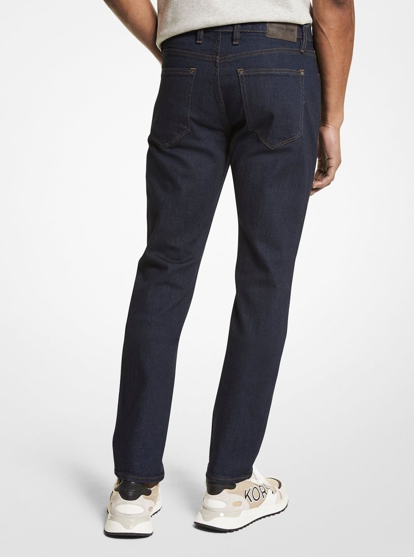 Pantalon Michael Kors Slim-Fit Stretch-Denim Jeans Hombre Azules | 8539-LKDRM