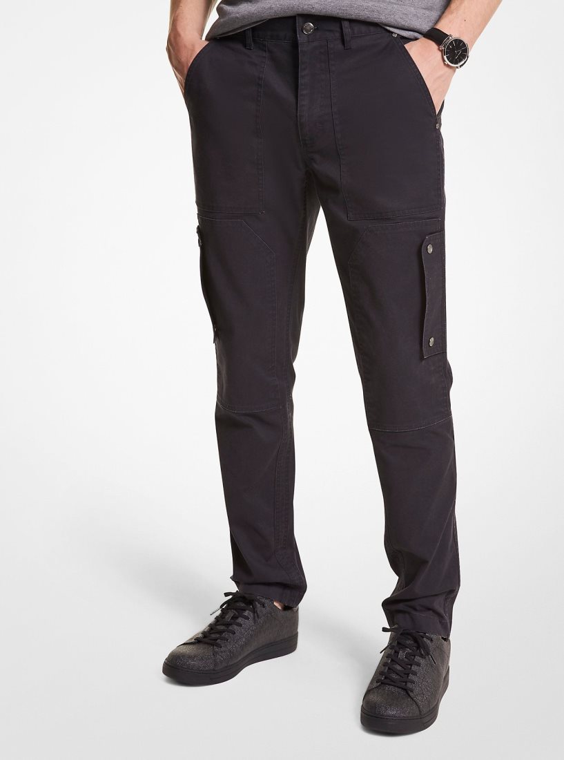 Pantalon Michael Kors Woven Cargo Pants Hombre Negras | 9657-PURBH