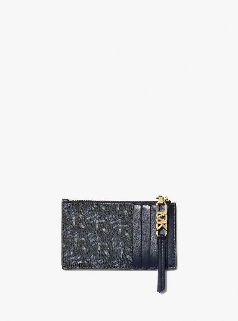 Porta Tarjetas Michael Kors Empire Small Card Case Mujer Admrl/Plblue | 1765-HZWBG