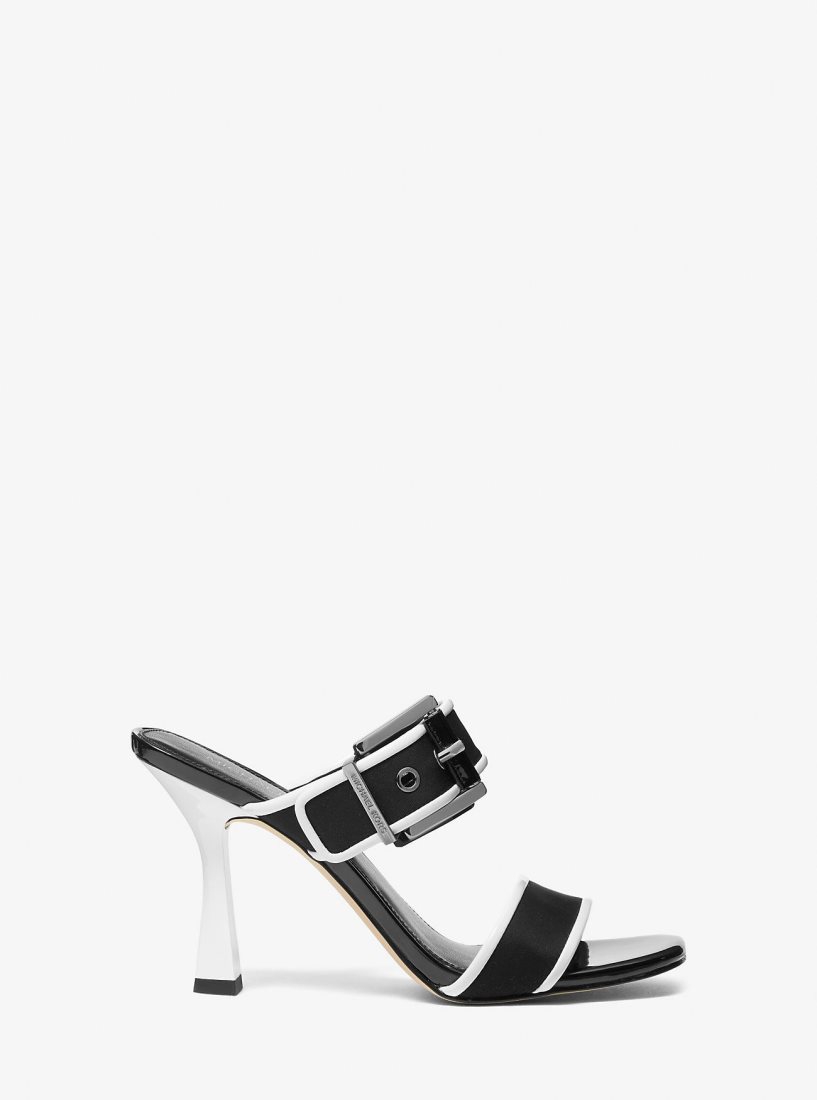 Sandalias Michael Kors Colby Neoprene Sandal Mujer Blancas | 7481-JNVPR