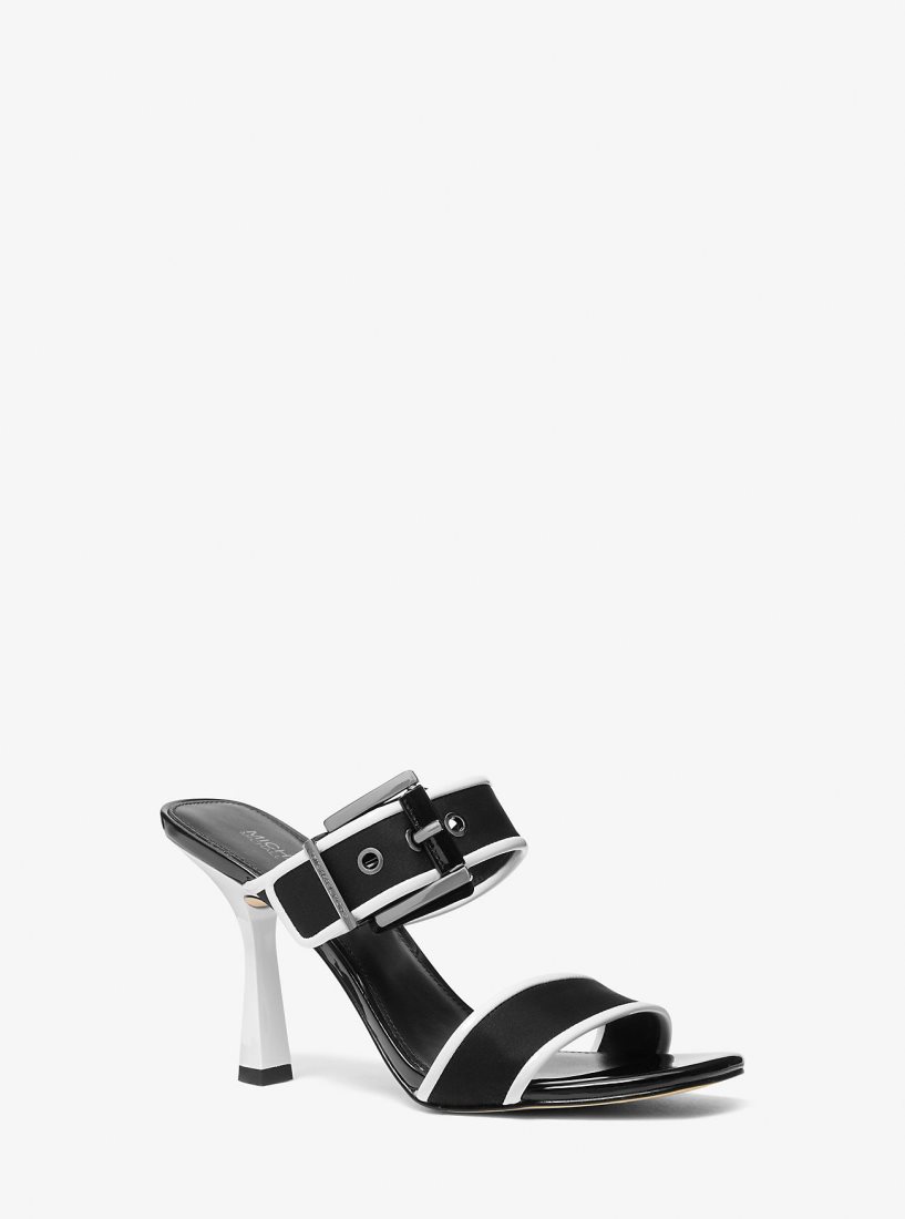 Sandalias Michael Kors Colby Neoprene Sandal Mujer Blancas | 7481-JNVPR