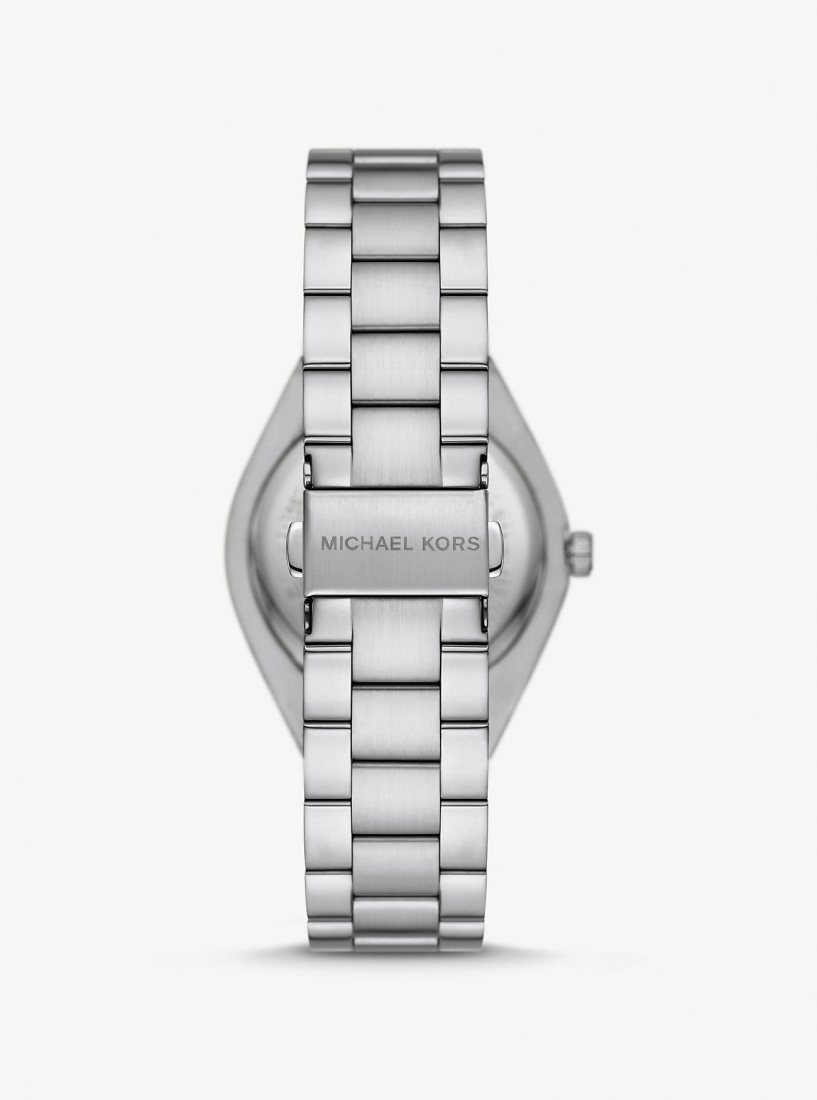 Silver-tone Michael Kors Lennox Silver-Tone Watch Mujer Pear | 6984-VSEBW