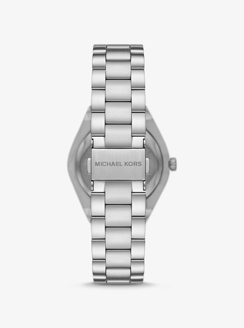 Silver-tone Michael Kors Lennox Silver-Tone Watch Mujer Plateadas | 8013-CNIQA