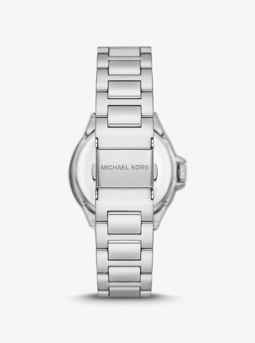 Silver-tone Michael Kors Mini Camille Silver-Tone Watch Mujer Plateadas | 0918-UHIKB