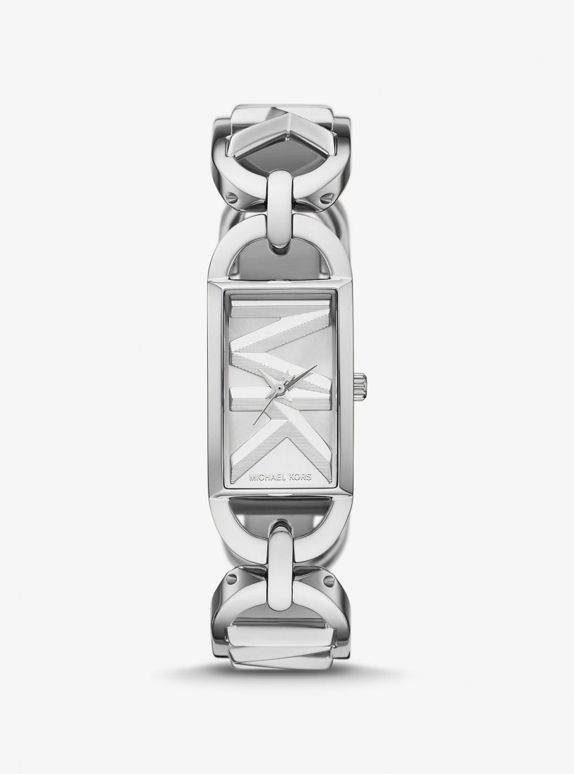 Silver-tone Michael Kors Mini Empire Silver-Tone Watch Mujer Plateadas | 9874-RYKOP