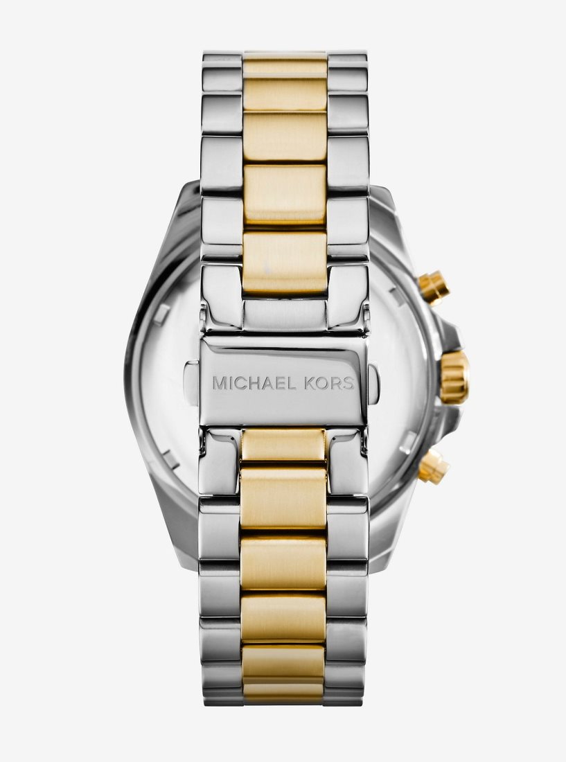 Two-tone Michael Kors Oversized Bradshaw Two-Tone Watch Hombre Two Tone | 7162-BZUGL