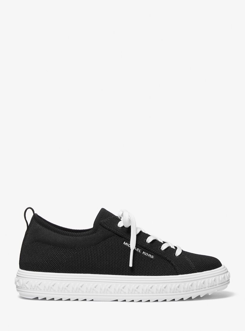 Zapatillas Michael Kors Grove Knit Sneaker Mujer Negras | 8253-AOXCE