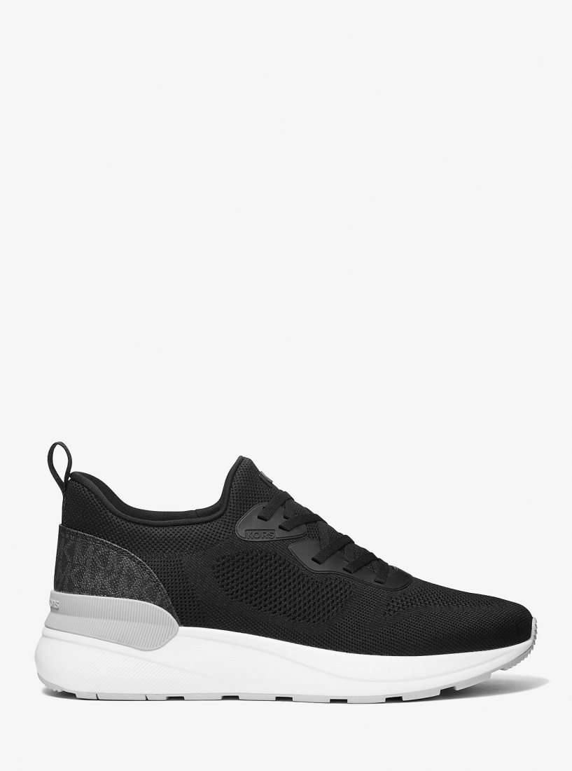 Zapatillas Michael Kors Trevor Stretch Knit Slip-On Trainer Hombre Negras | 7394-KDYLG